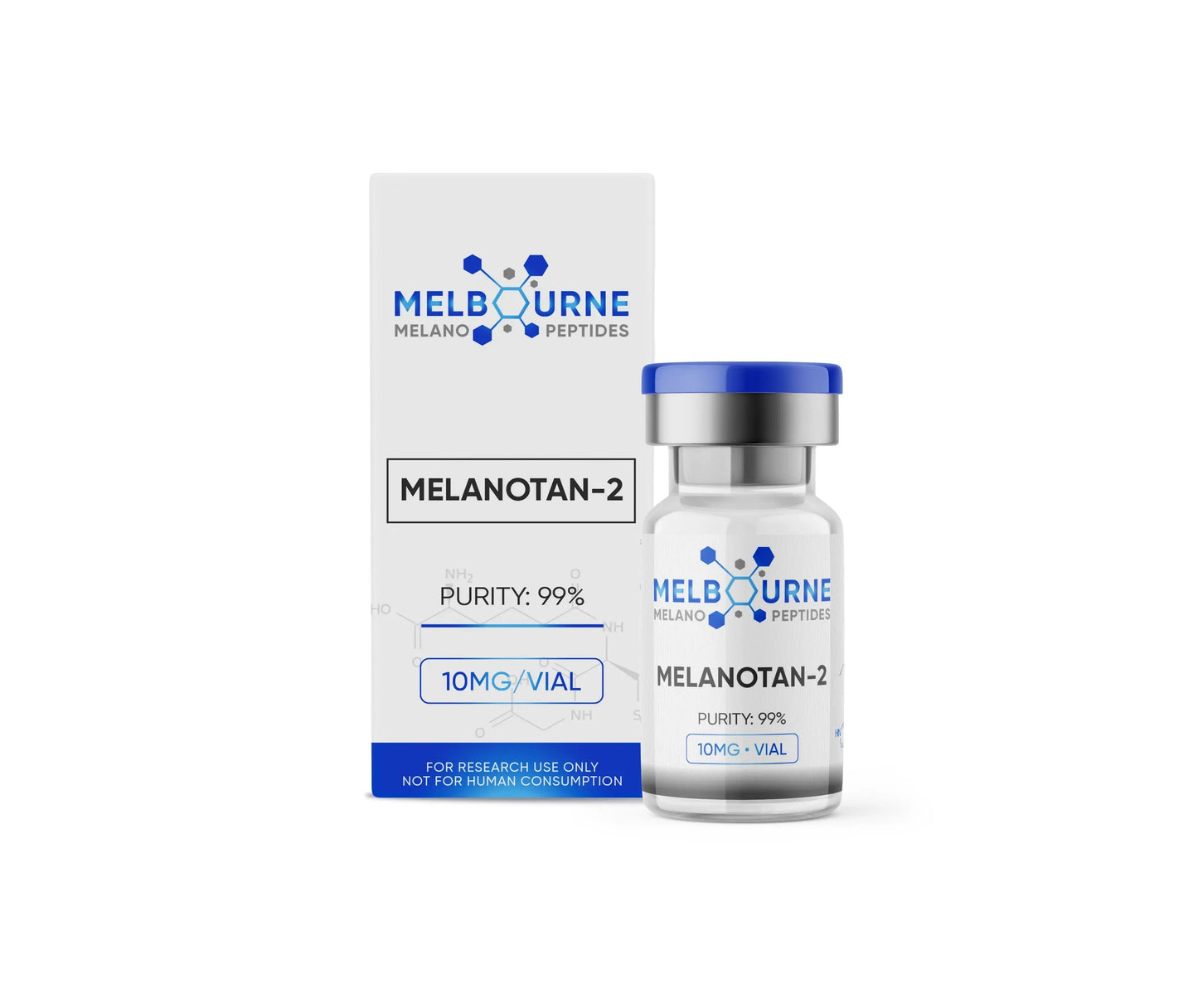 Melanotan II (MT2) 10mg Vial Melbounemelanopeptides